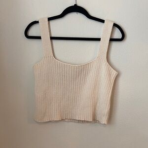 Honest Cotton Square Knit Tank